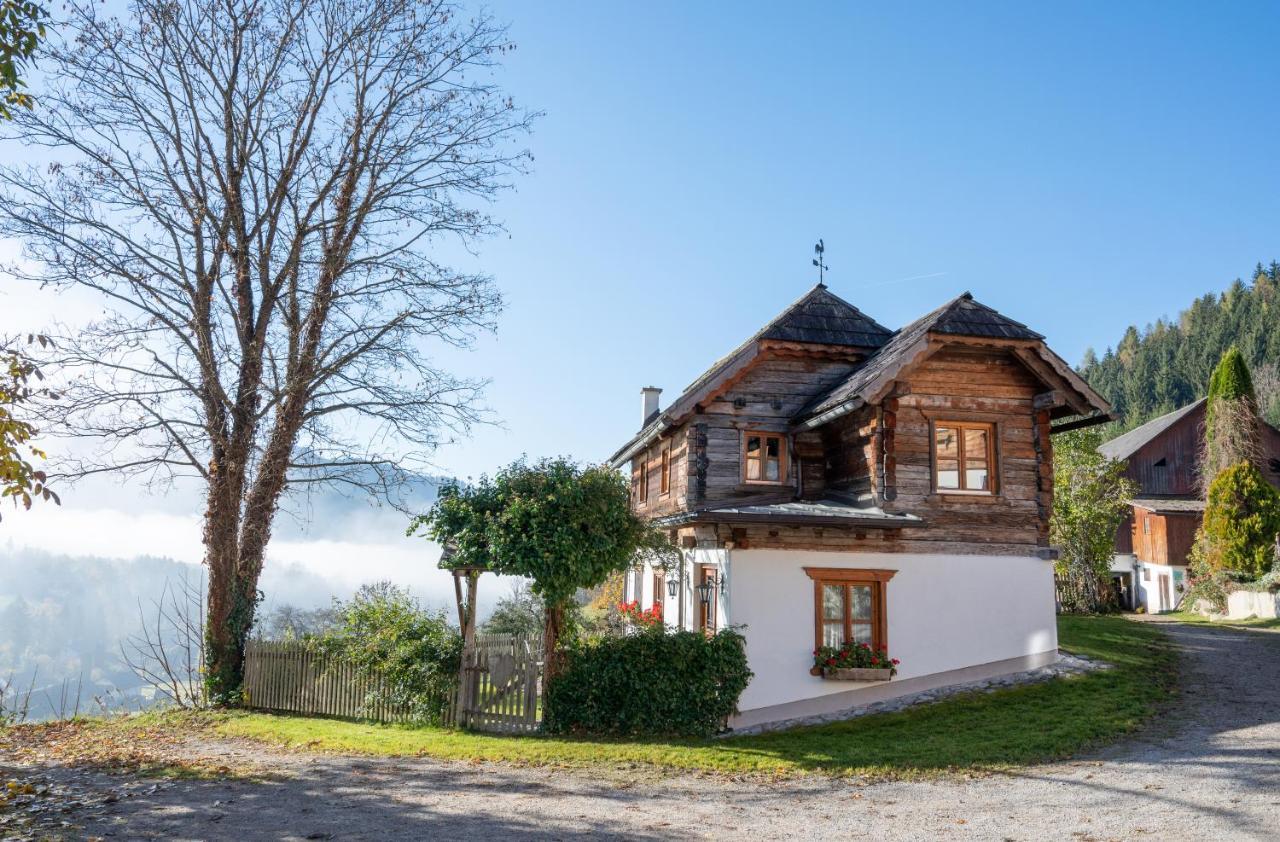 Troadkasten - Ferienhaus Am Bio-Bergbauernhof Aflenz Kurort Exterior foto